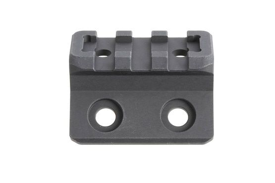 The Magpul M-LOK offset light mount is machined from aluminum with anodized finish